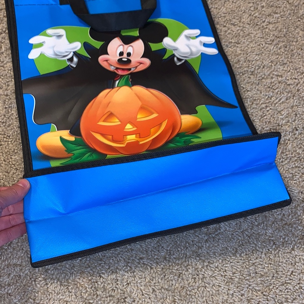 Disney Blue Mickey Mouse Halloween Small Tote Bag - Picture 7 of 7